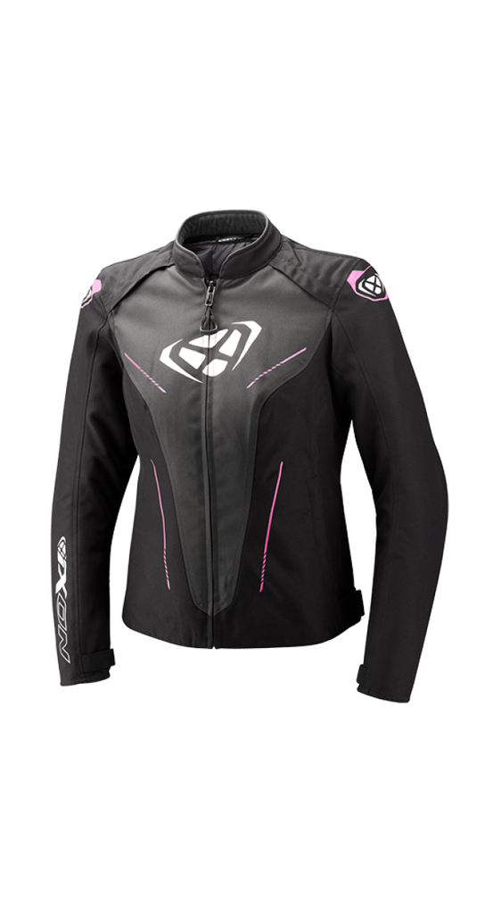 Chaqueta Ixon Prodigy Mujer Negro/Antracita/Rosa Vivo