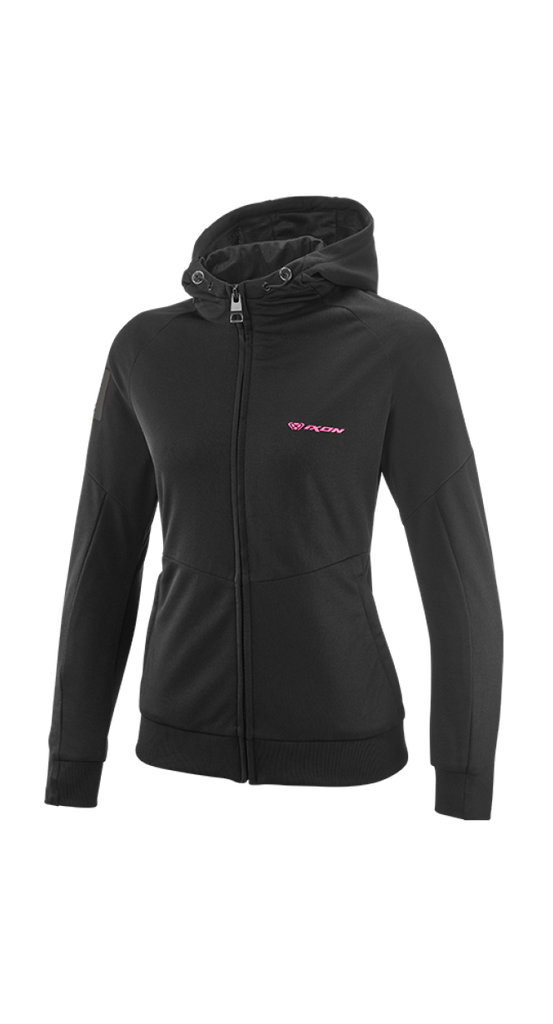 Chaqueta Ixon Touchdown Air L Negro/Rosa Vivo