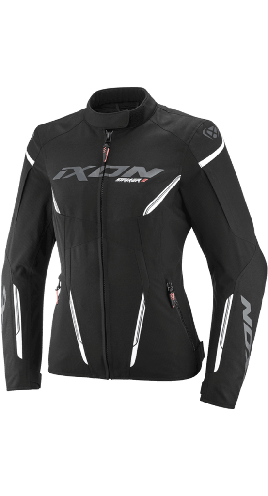Chaqueta Ixon Striker 2 Mujer Negro/Blanco