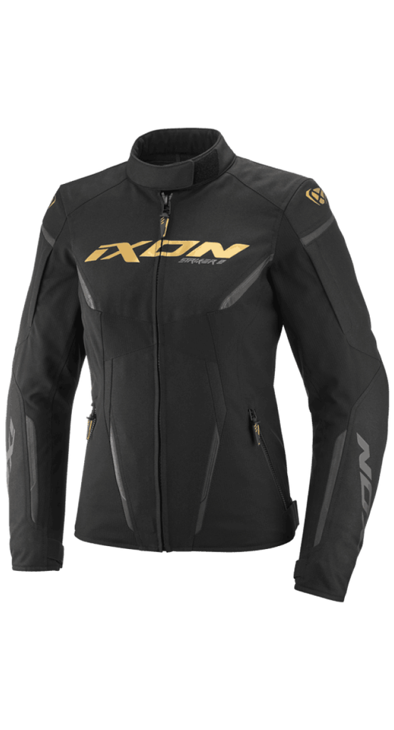 Chaqueta Ixon Striker 2 Mujer Negro/Oro