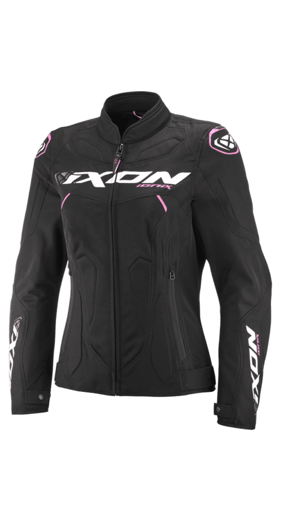Chaqueta Ixon Ionix Mujer Negro/Rosa Vivo