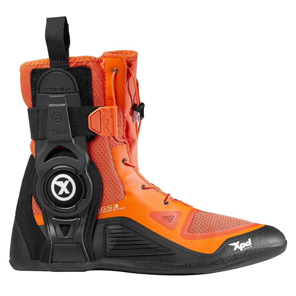 [S94-507-38] XPD AGS 3 INNER BOOTIE Red/Orange (38)