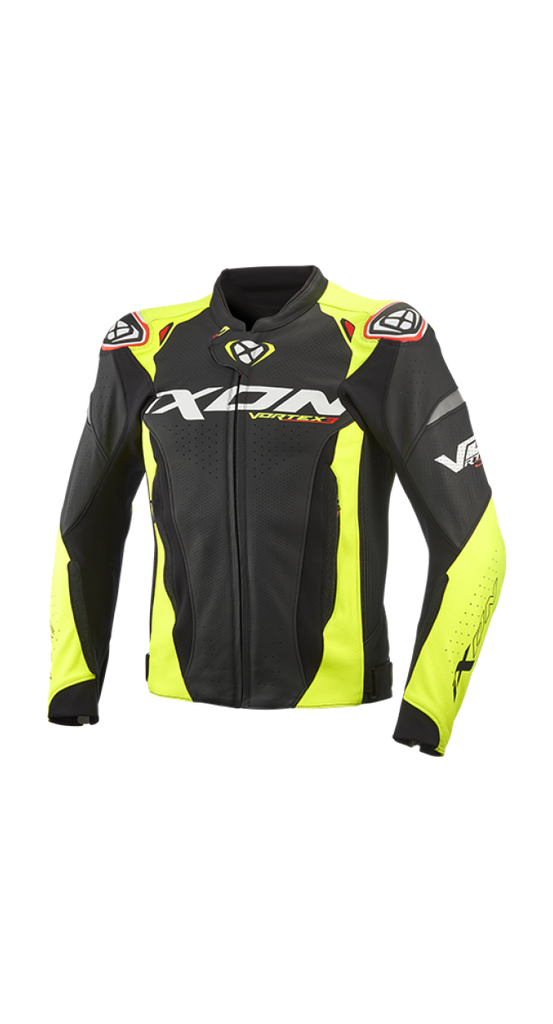 [100201059 1050 S] Chaqueta Ixon Vortex 3 Jkt Negro/Amarillo Vivo (S)