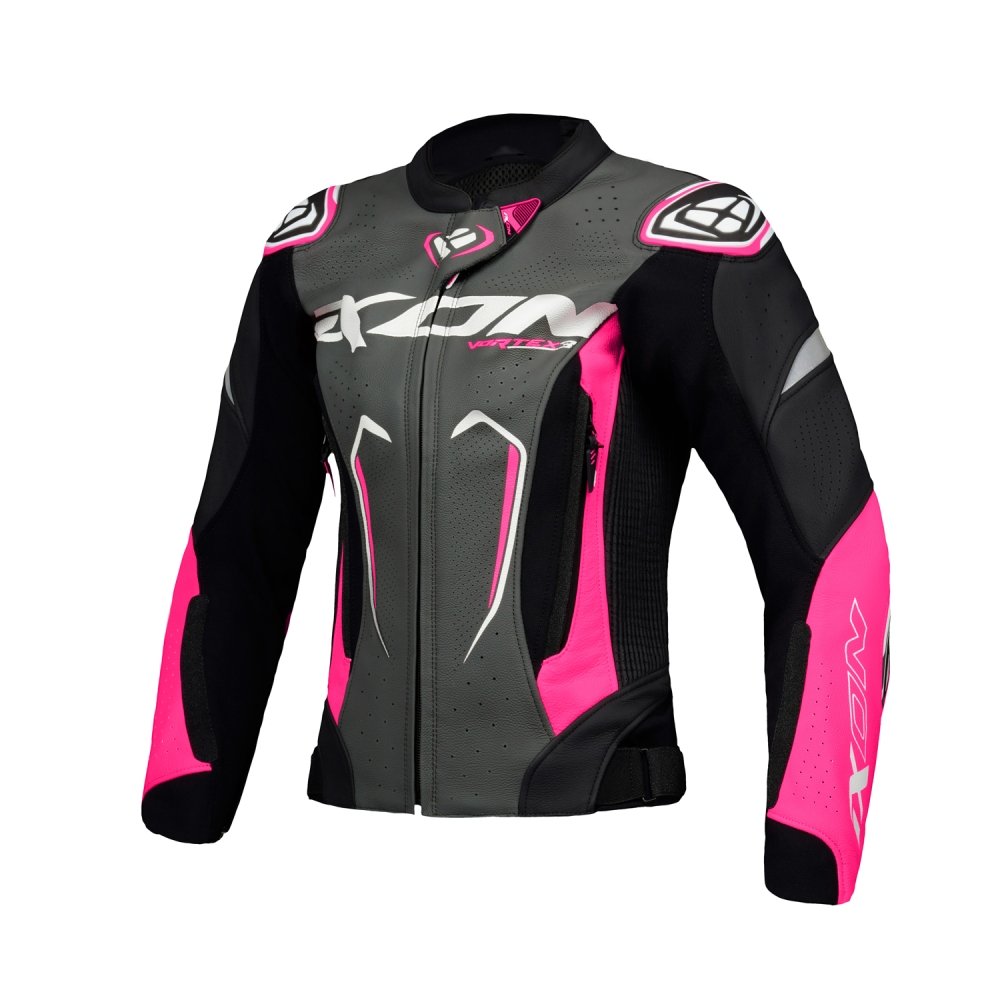 Chaqueta Ixon Vortex 3 Jkt L Negro/Rosa/Blanco
