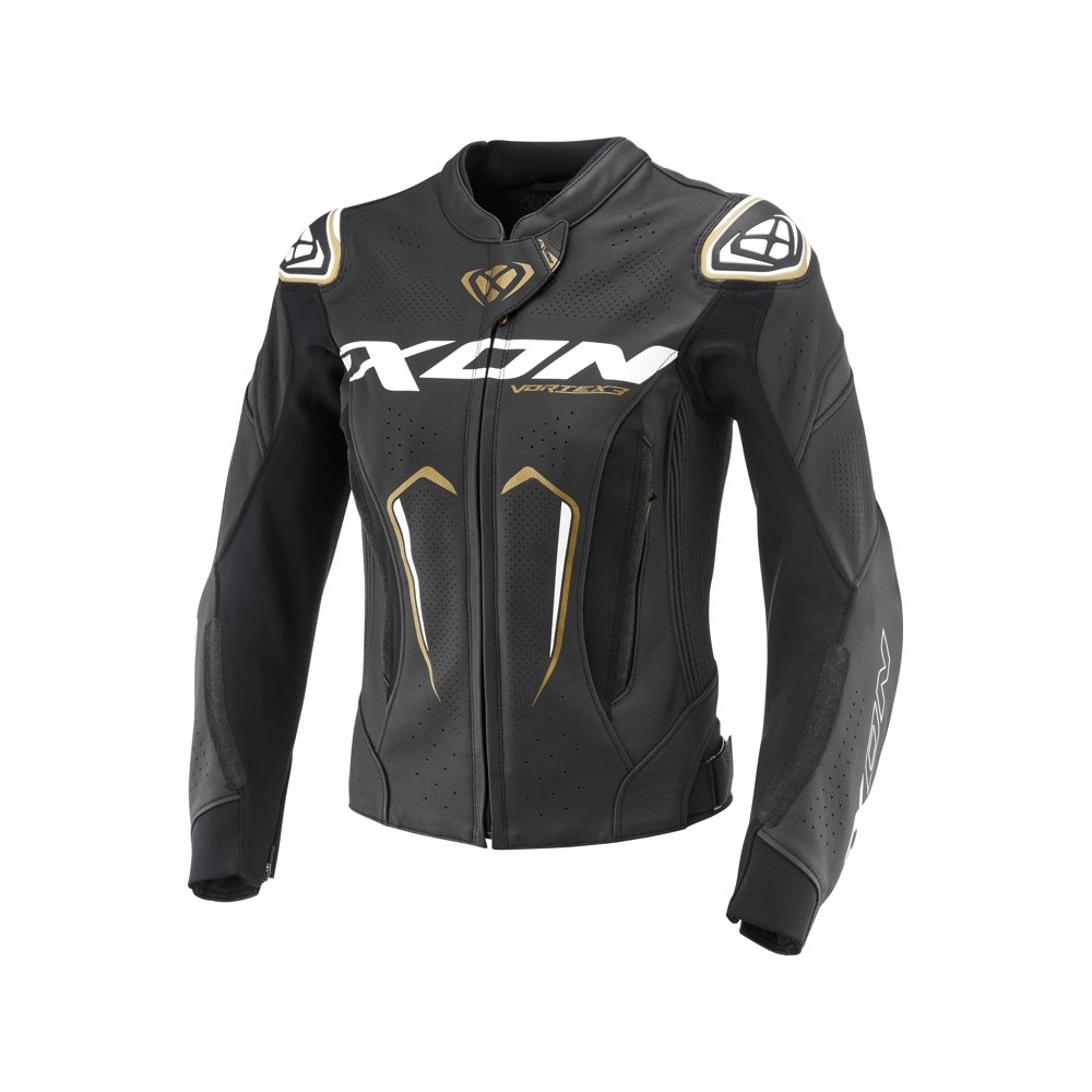Chaqueta Ixon Vortex 3 Jkt L Negro/Blanco/Oro