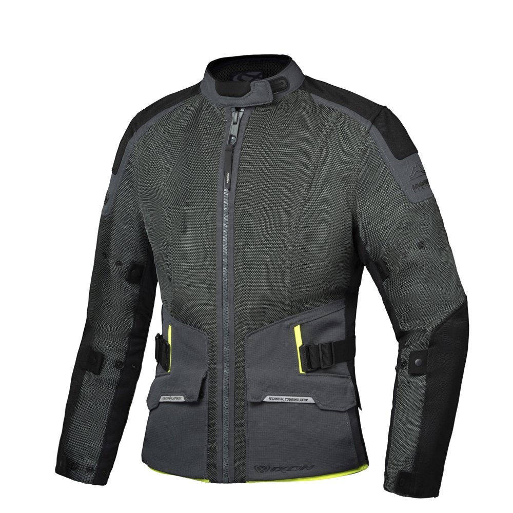 Chaqueta Ixon M-Njord Verde Táctico/Negro/Amarillo