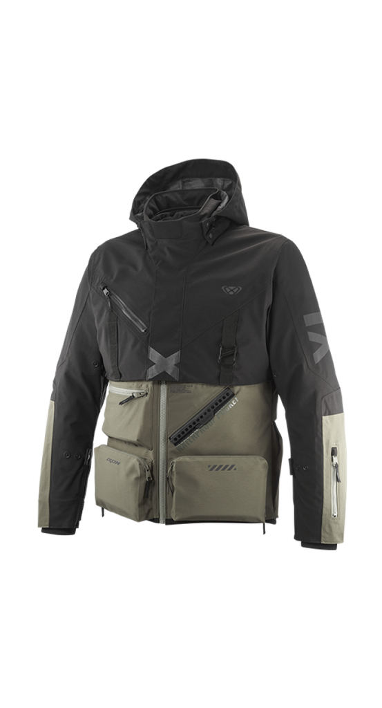 Chaqueta Ixon Etna Caqui/Negro