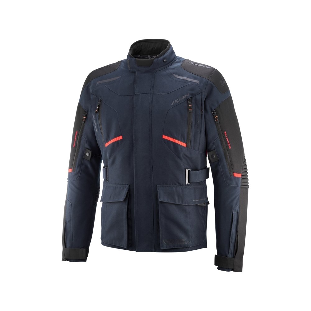 Chaqueta Ixon Midgard Azul Marino/Rojo Vivo