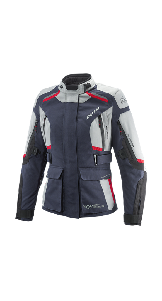 Chaqueta Ixon Midgard Mujer Greige/Azul Marino/Negro