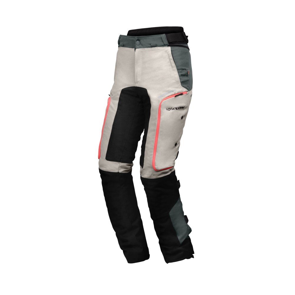 Pantalón Ixon Vidar Pt Greige/Verde Táctico/Rojo