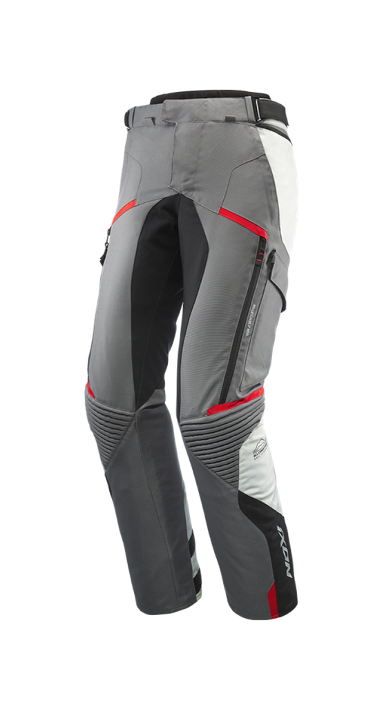 Pantalón Ixon Midgard Pt Gris/Negro/Rojo