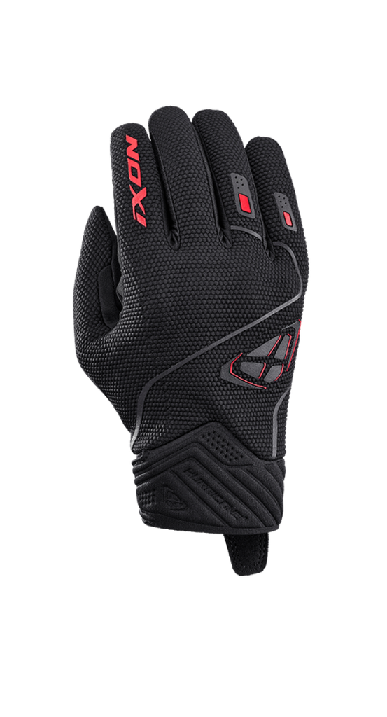 Guantes Ixon Hurricane 2 Negro/Rojo