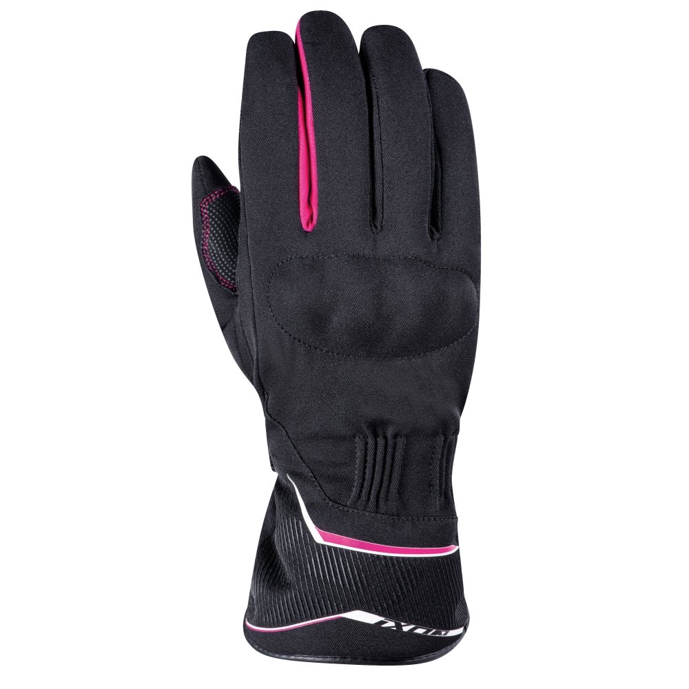 Guantes Ixon Pro Globe Mujer Negro/Fucsia