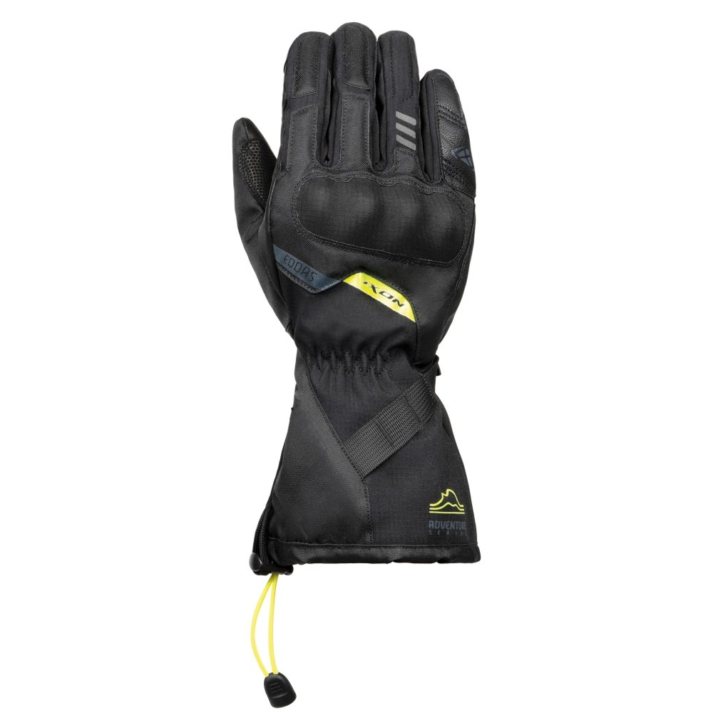 Guantes Ixon Pro Eddas Negro/Amarillo Vivo