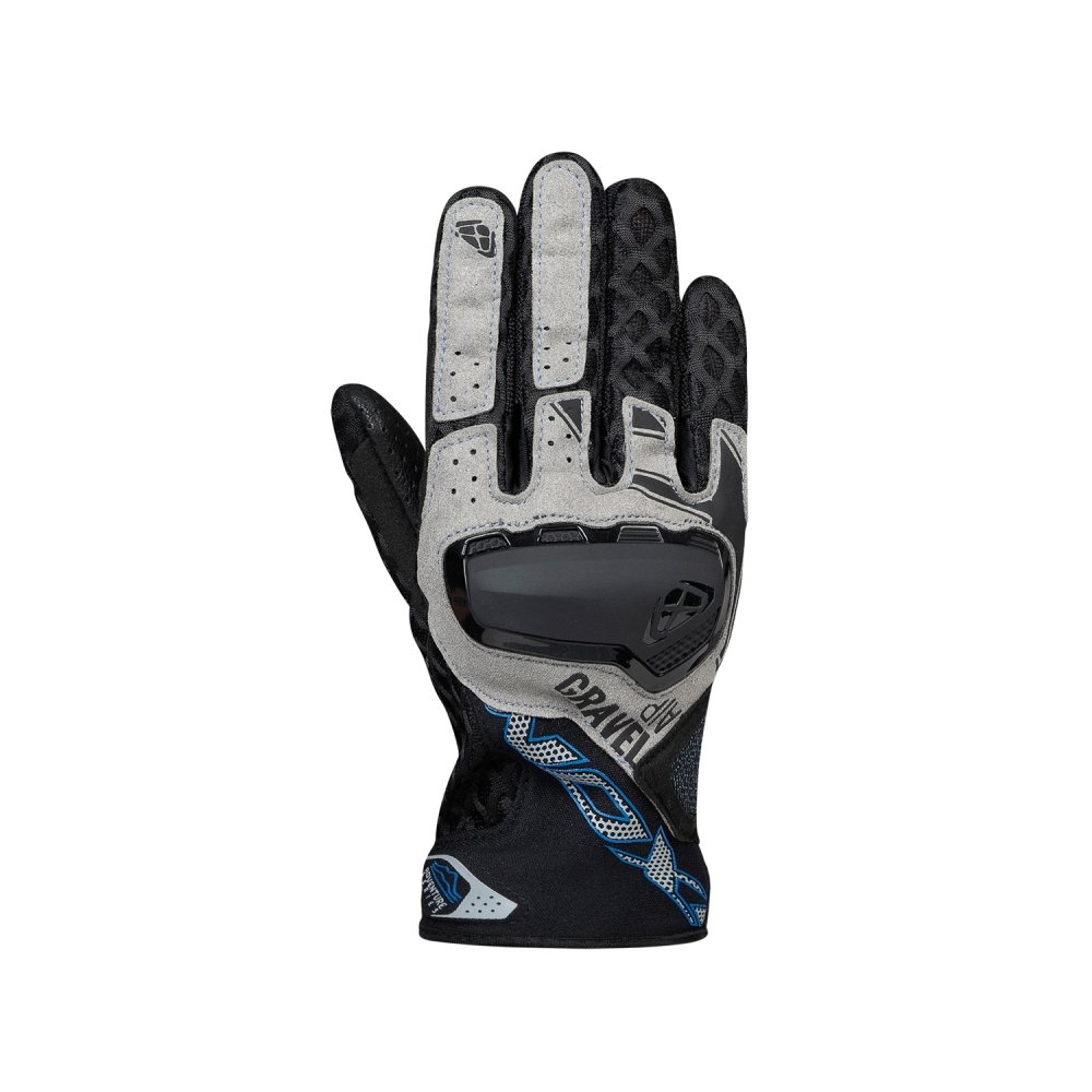 Guantes Ixon Gravel Air Negro/Gris/Azul