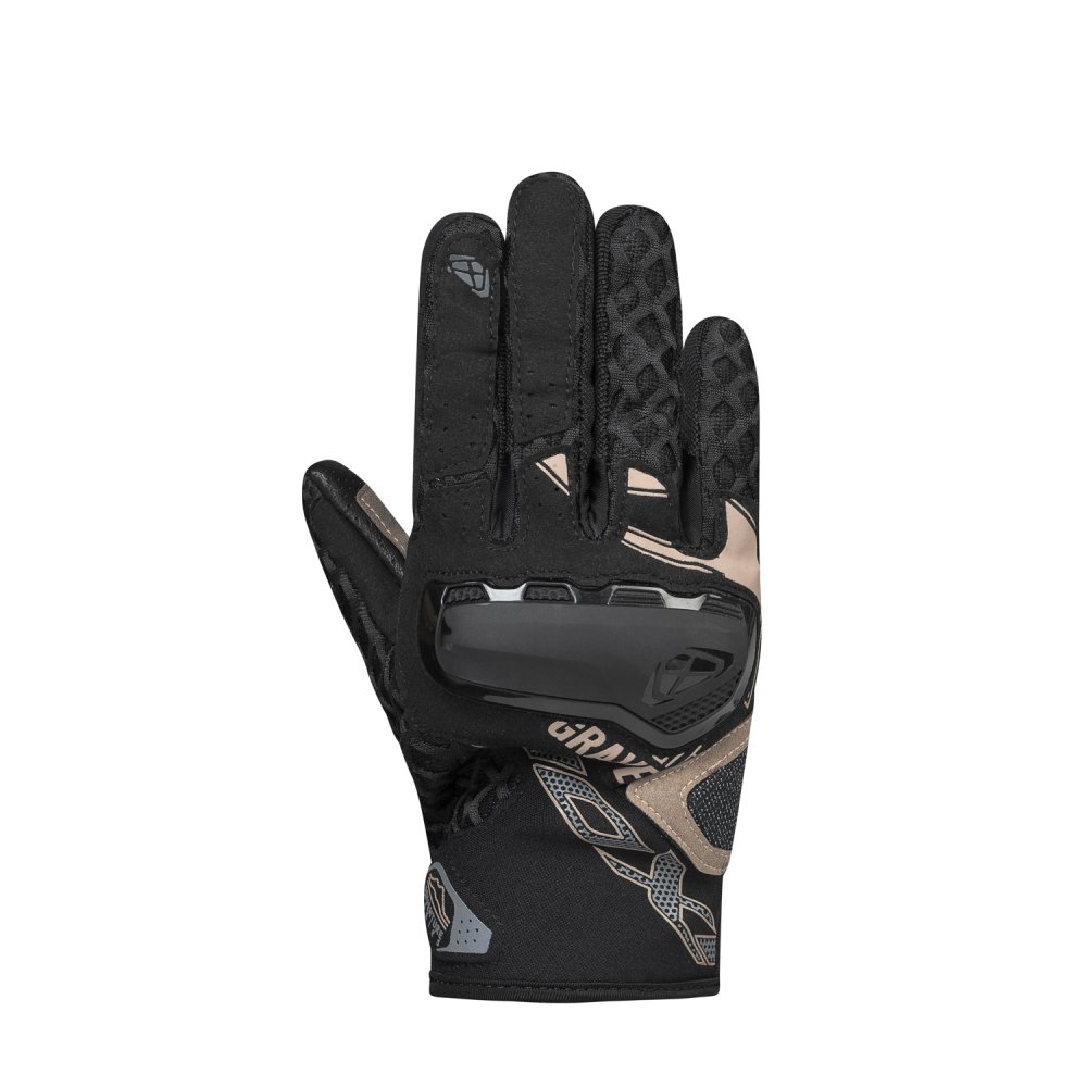 Guantes Ixon Gravel Air Negro/Arena