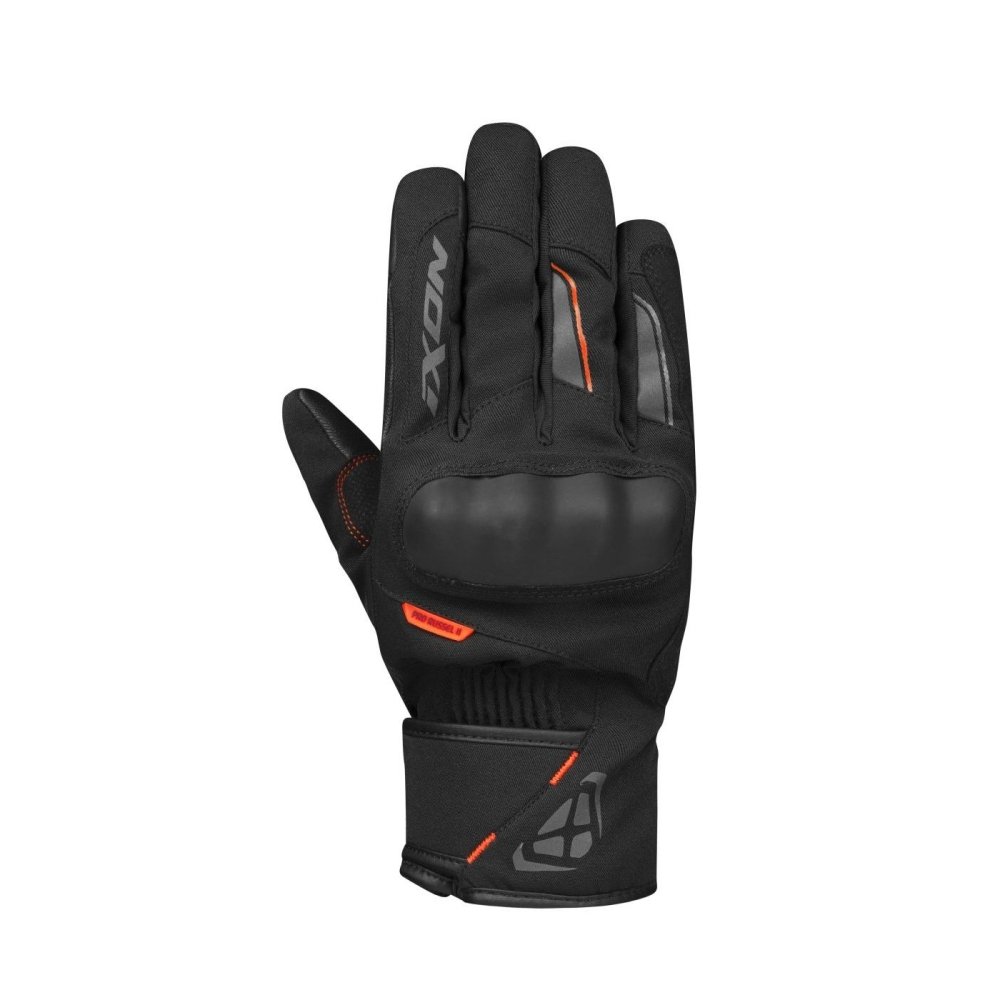 Guantes Ixon Pro Russel 2 Negro/Gris/Naranja