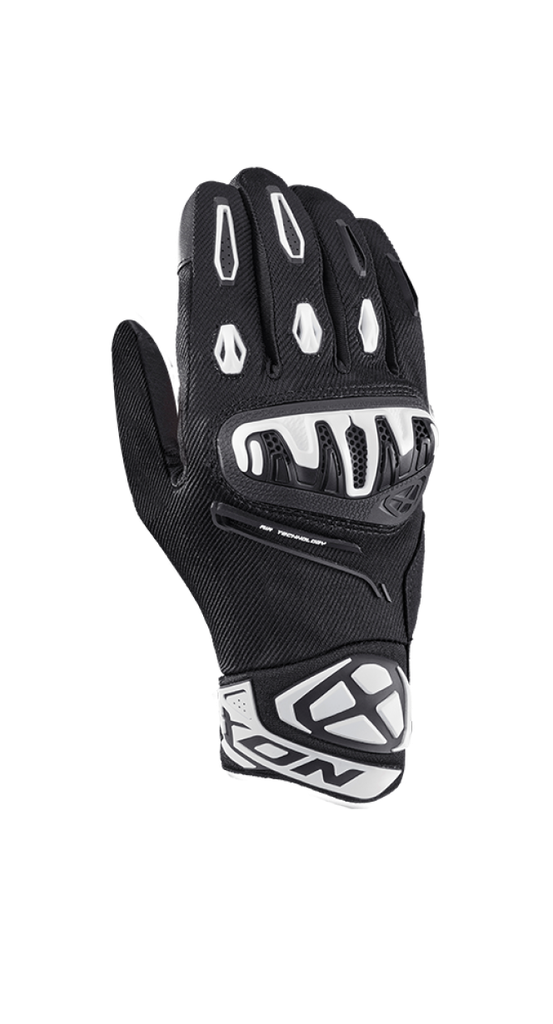 [300111086 1015 S] Guantes Ixon Mirage Air Negro/Blanco (S)