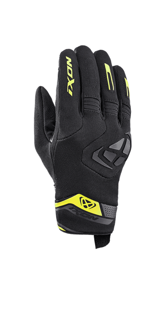 Guantes Ixon Mig 2 Negro/Amarillo Vivo