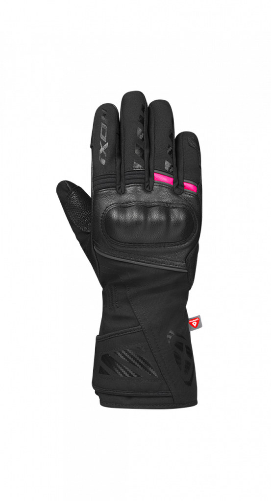 Guantes Ixon Pro Rescue 3 L Negro/Fucsia