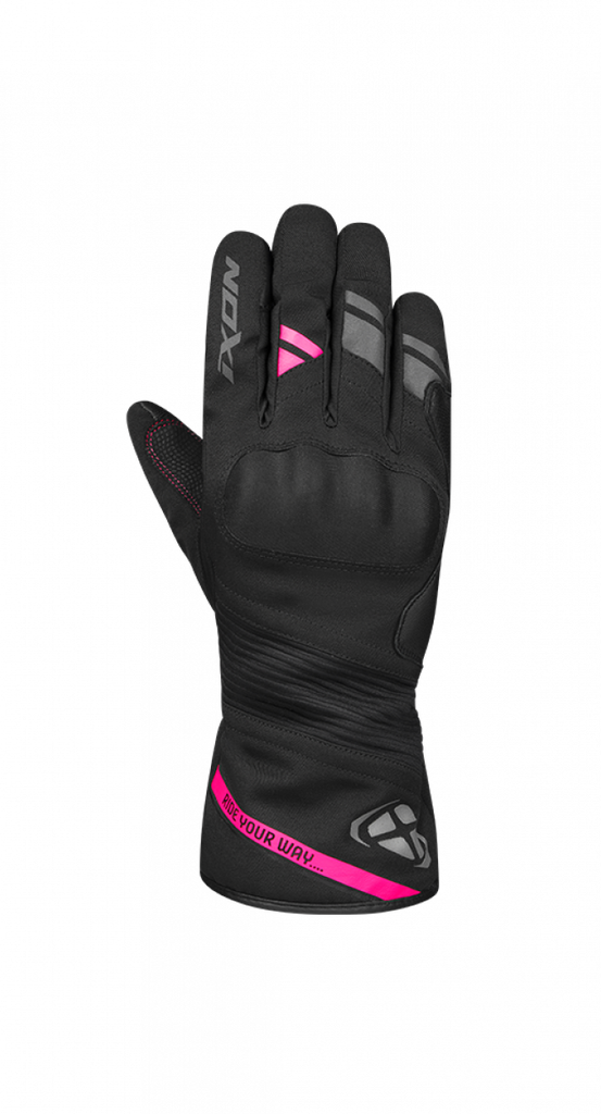 Guantes Ixon Pro Midgard L Negro/Fucsia