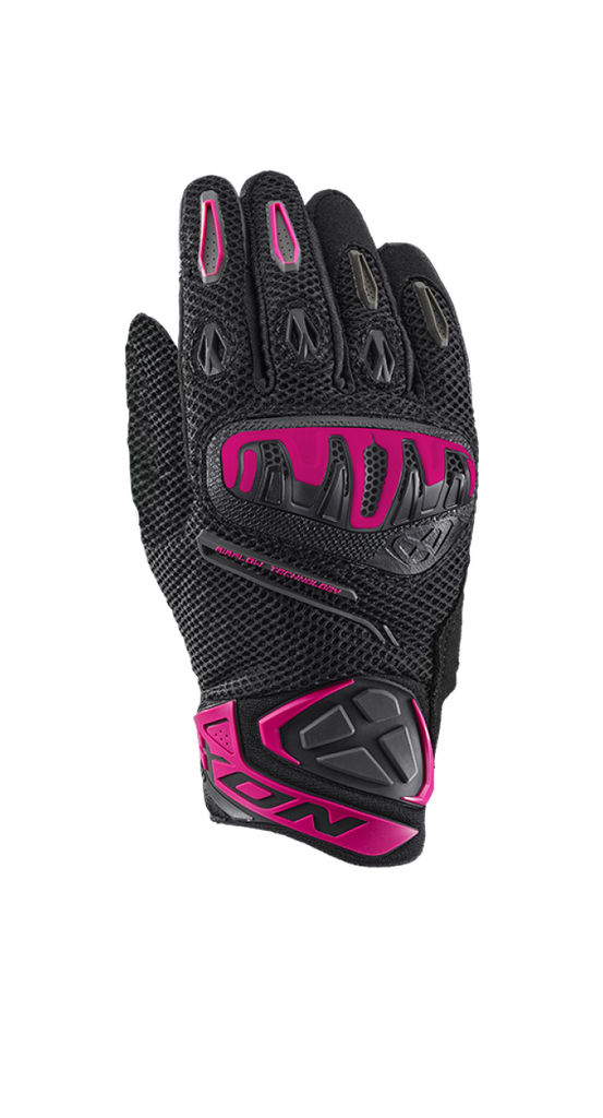 Guantes Ixon Mirage Airflowl Negro/Fucsia