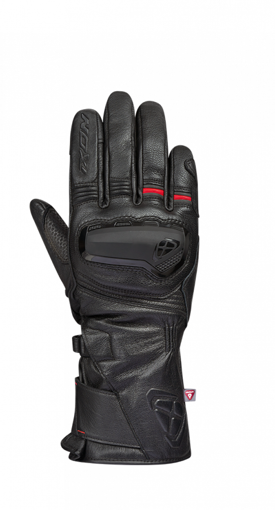 Guantes Ixon Pro Miles Negro/Rojo