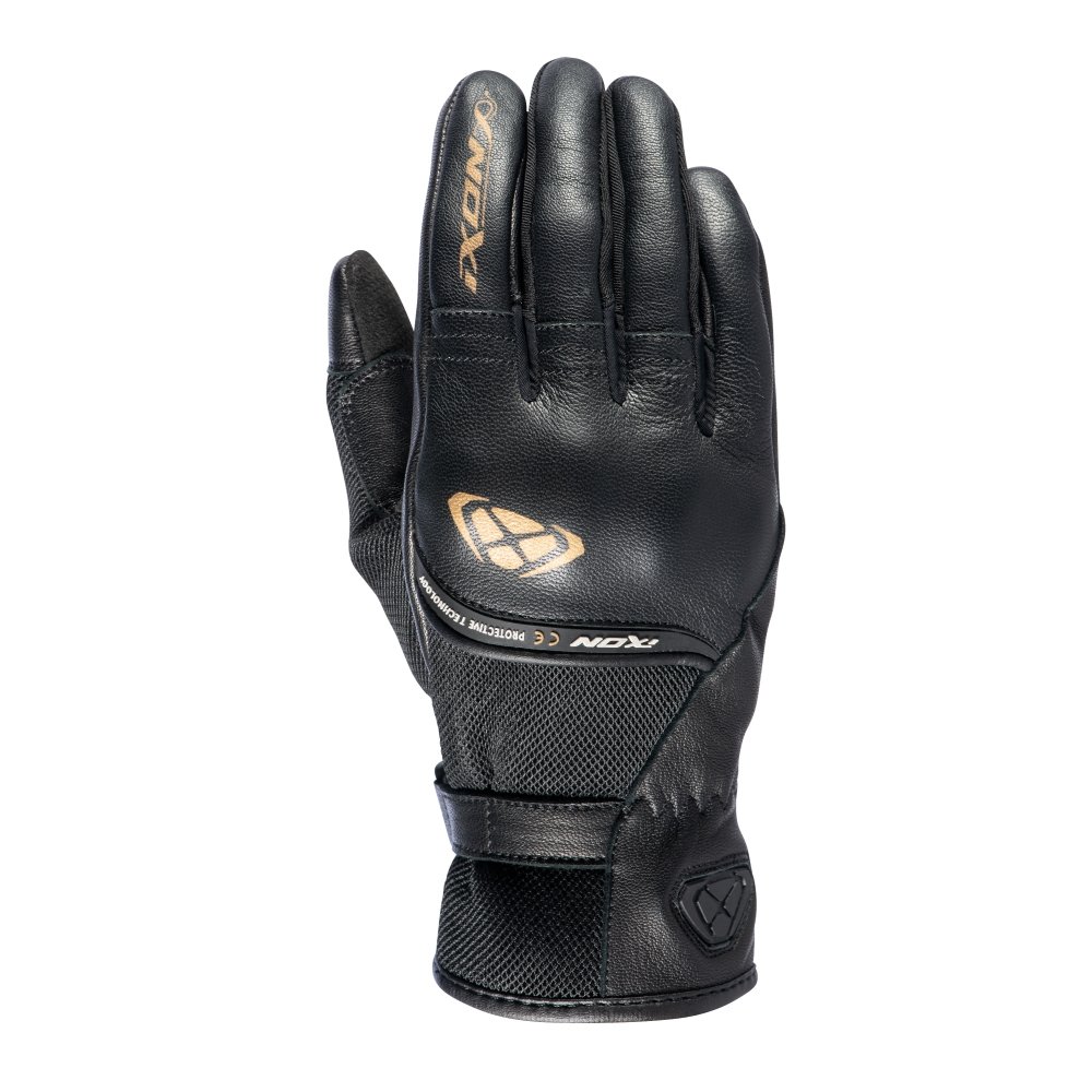 Guantes Ixon Rs Shine 2 Negro/Oro