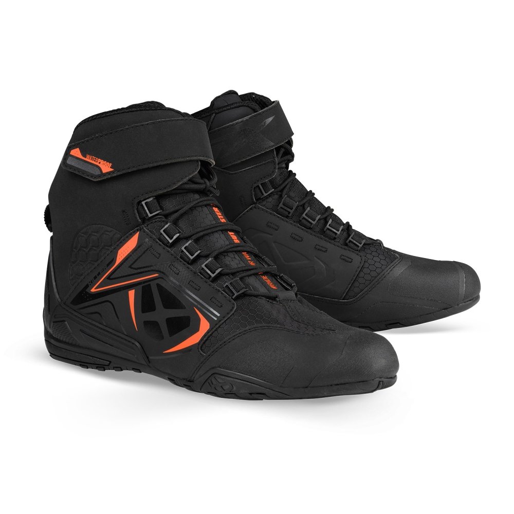 [508101003 1055 39] Botas Ixon Killer Wp Negro/Naranja (39)
