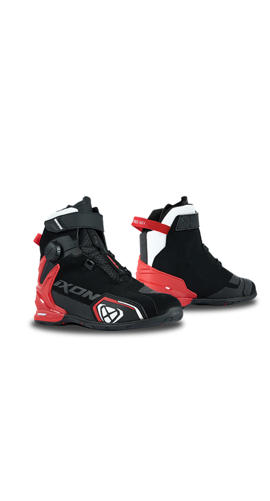 Botas Ixon Bull 2 Wp Negro/Blanco/Rojo