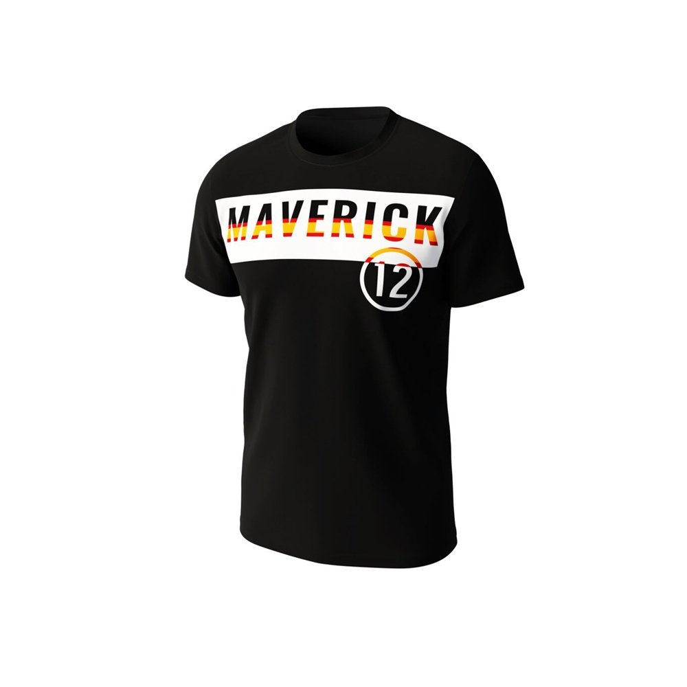 Camiseta Ixon Ts2 Mvk 25 Negro/Blanco
