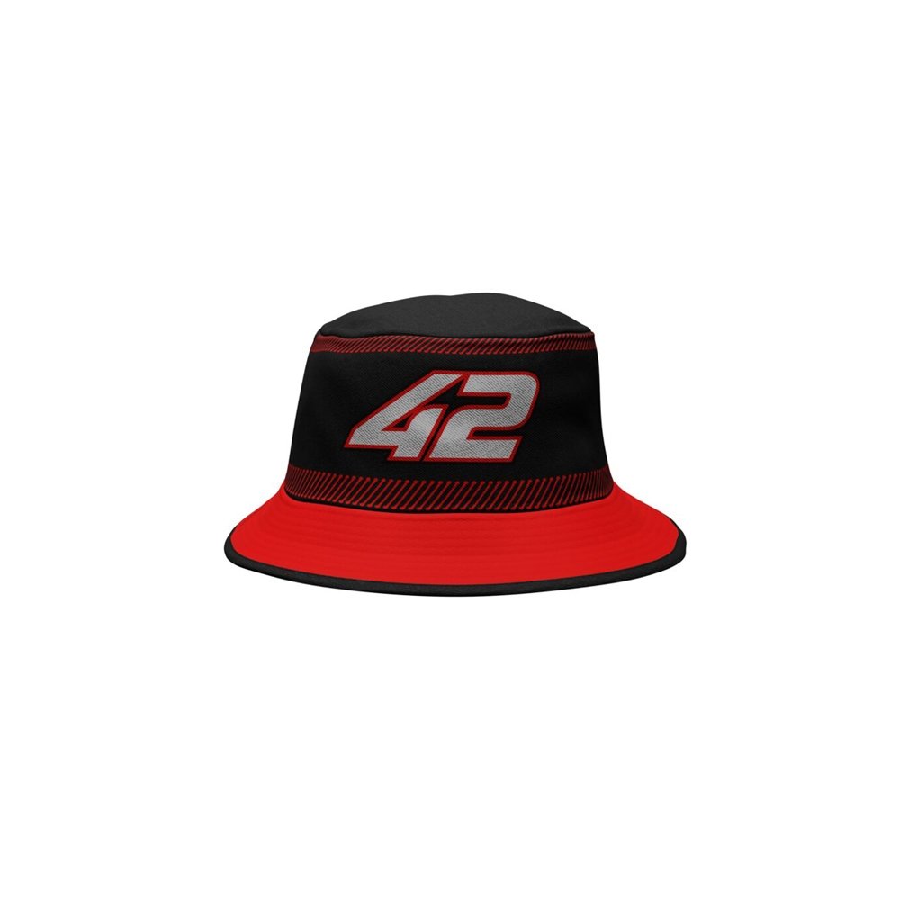 [401104116 1027 U] Gorra Ixon Bob Rins 25 Negro/Blanco/Rojo