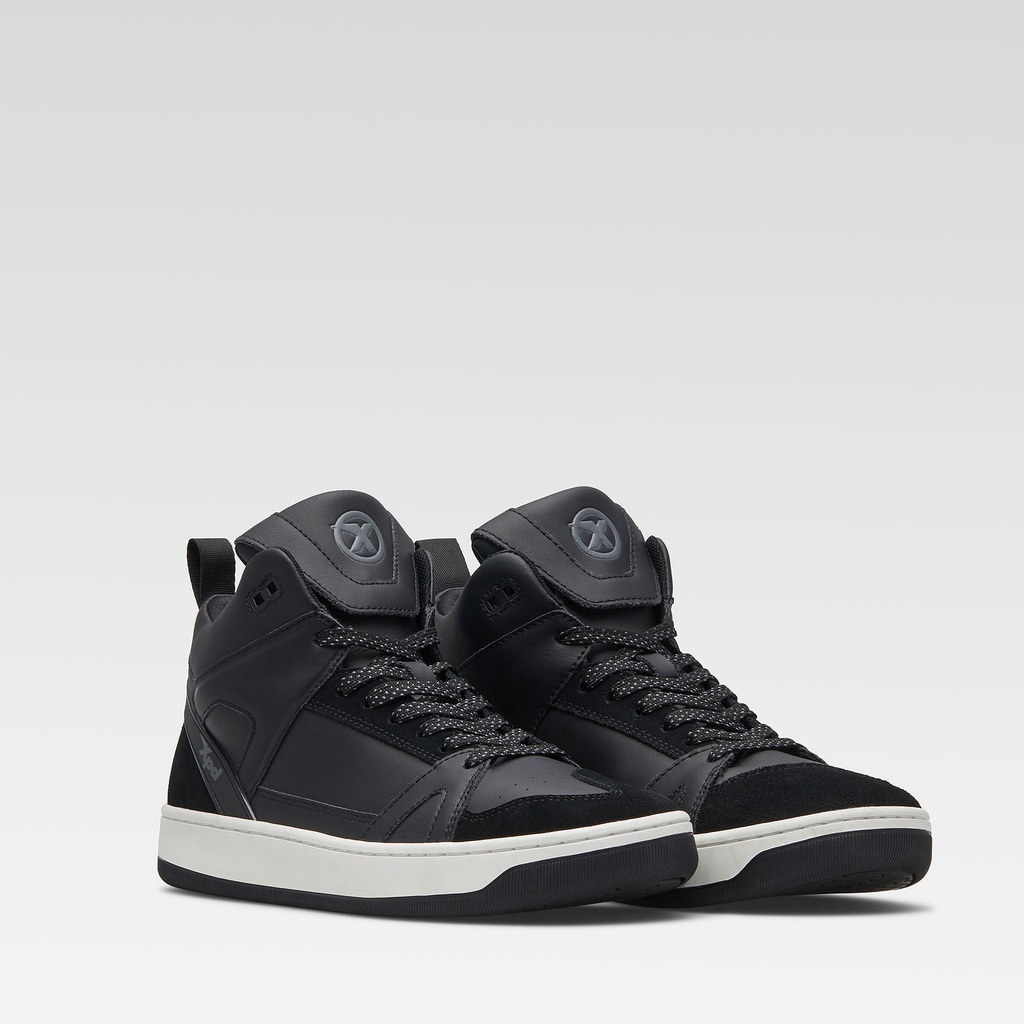 [S106-026-38] XPD MOTO-1 LEATHER SNEAKERS Black (38)