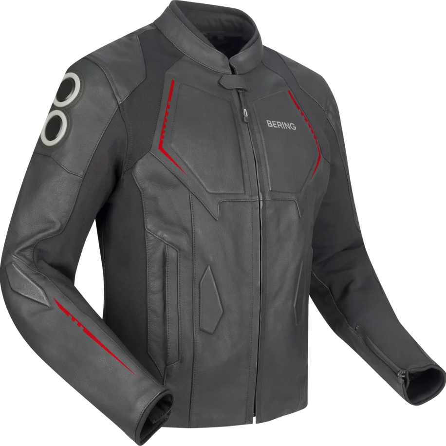 Chaqueta Bering Radial Negro/Rojo