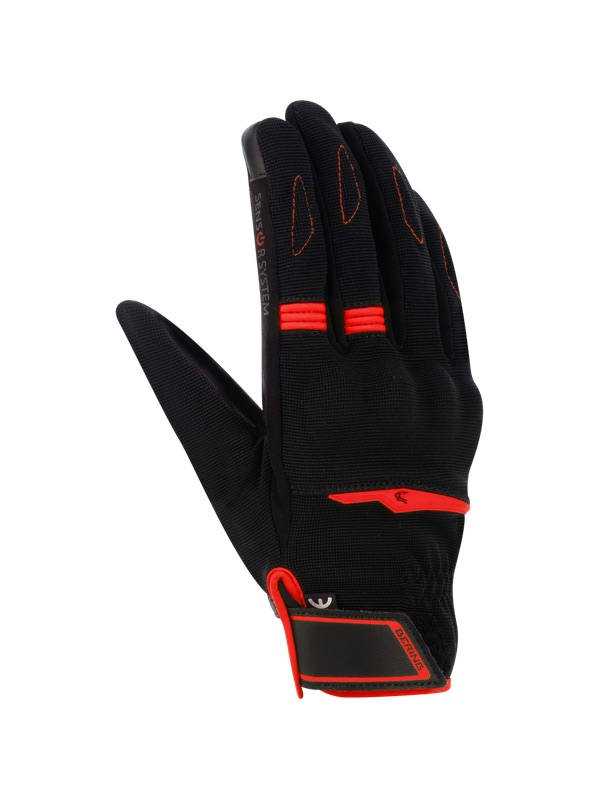 Guantes Bering Fletcher EVO Negro/Rojo