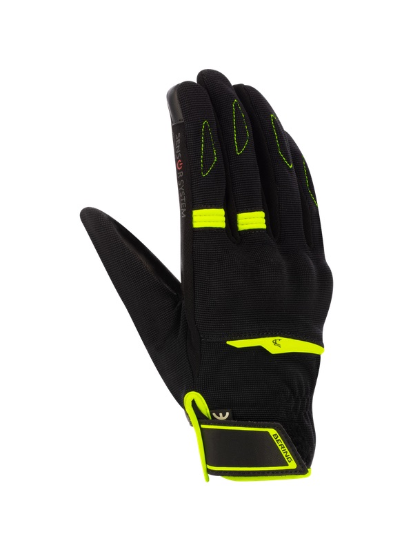 [BGE567T8] Guantes Bering Fletcher EVO Negro/Flúor (T8)