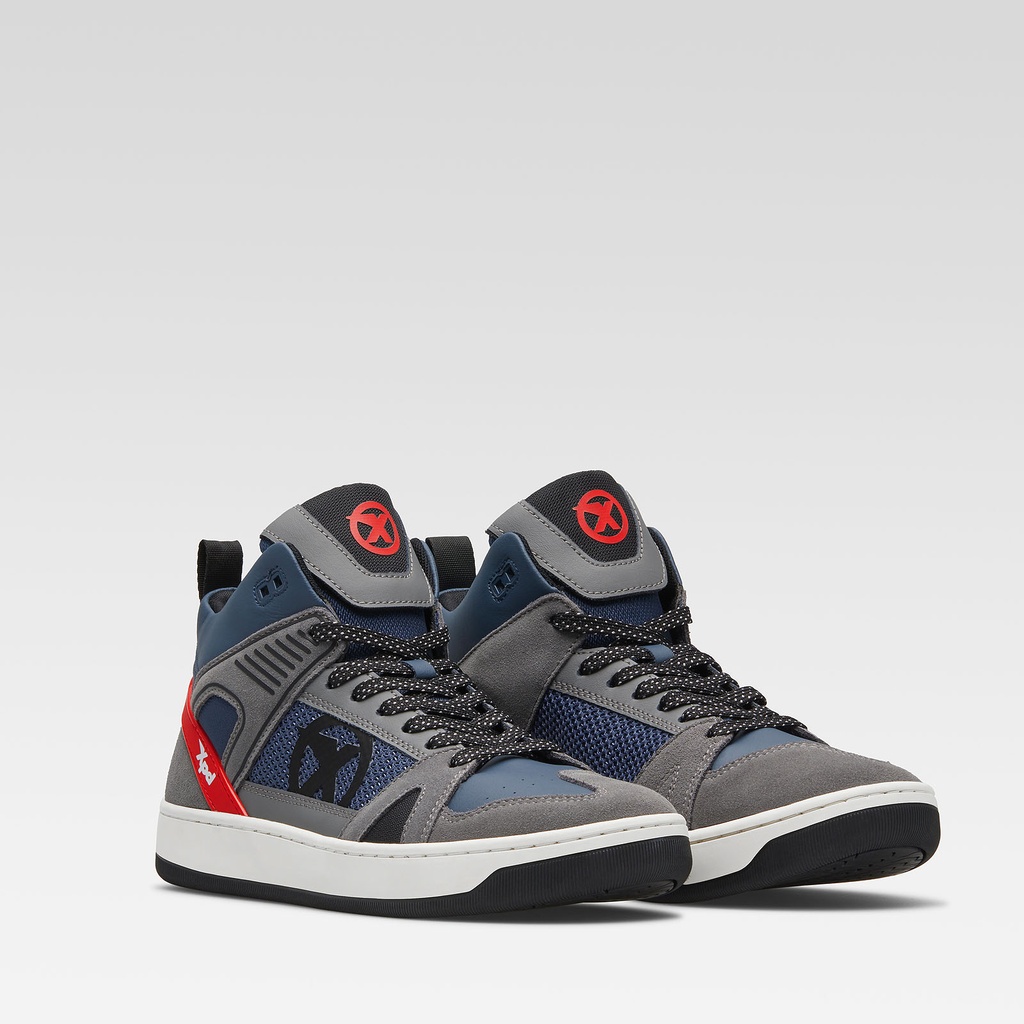 [S105-220-38] XPD MOTO-1 SNEAKERS Blue/Grey/Black (38)