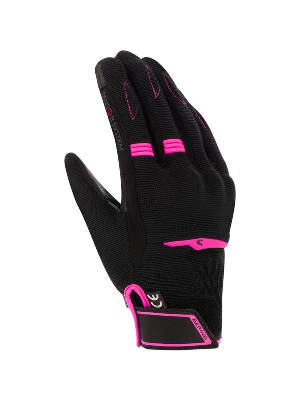 [BGE576T5] Guantes Bering Fletcher EVO Black/fuchsia Mujer (T5)