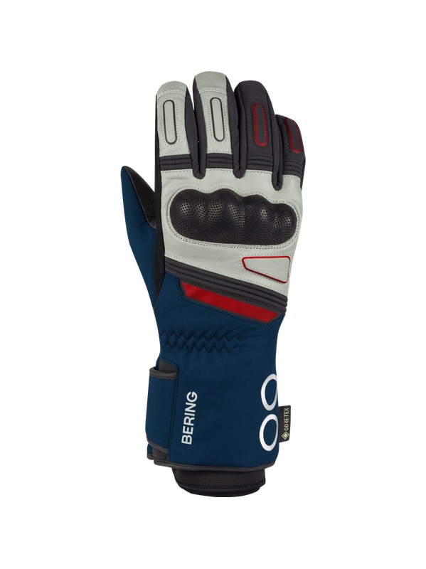 [BGH1281T8] Guantes Bering Austral GTX Azul Marino/Gris/Rojo (T8)