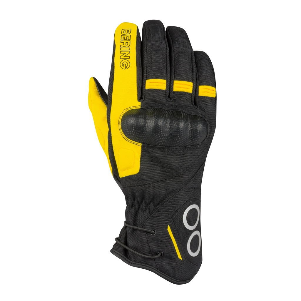 [BGM1207T8] Guantes Bering Zephyr Negro/Gris/Amarillo (T8)