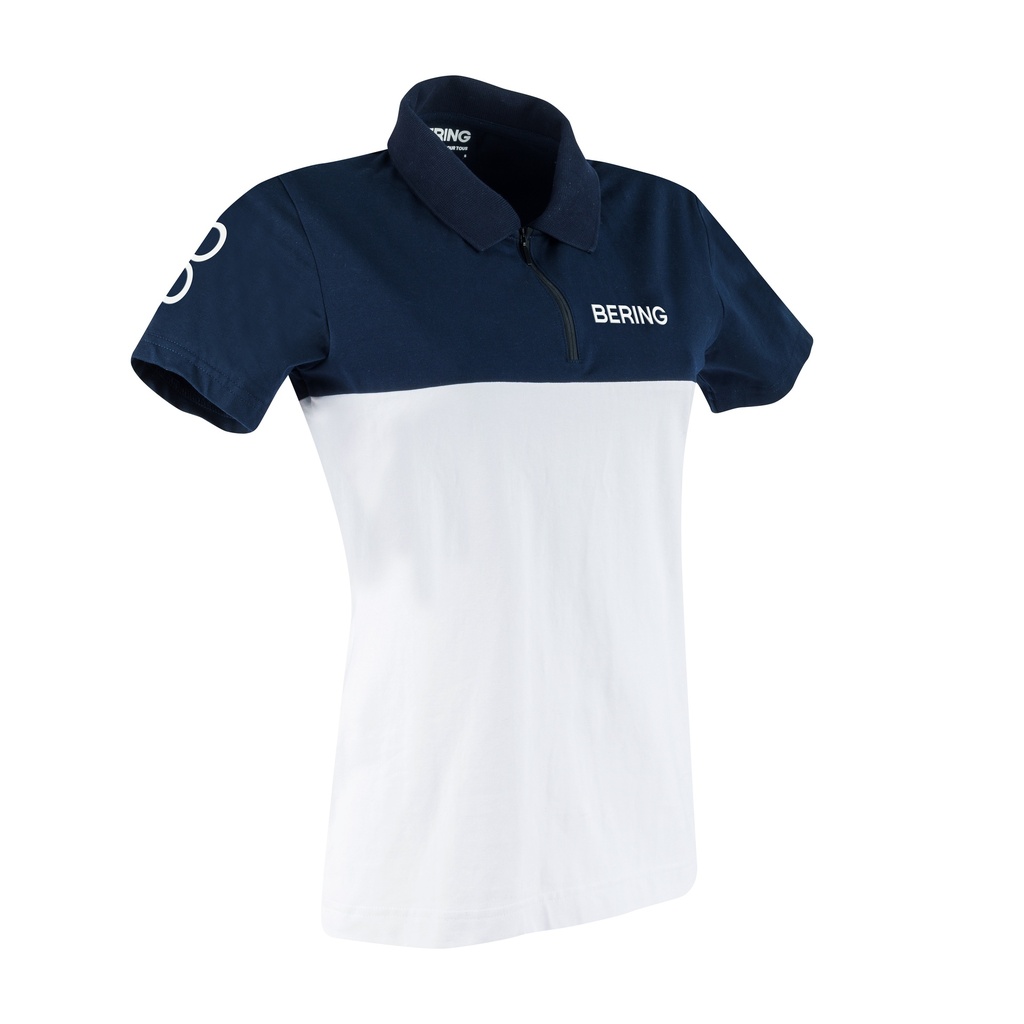 Polo Bering Bering 2023 For Mujer Blanco/Azul Marino