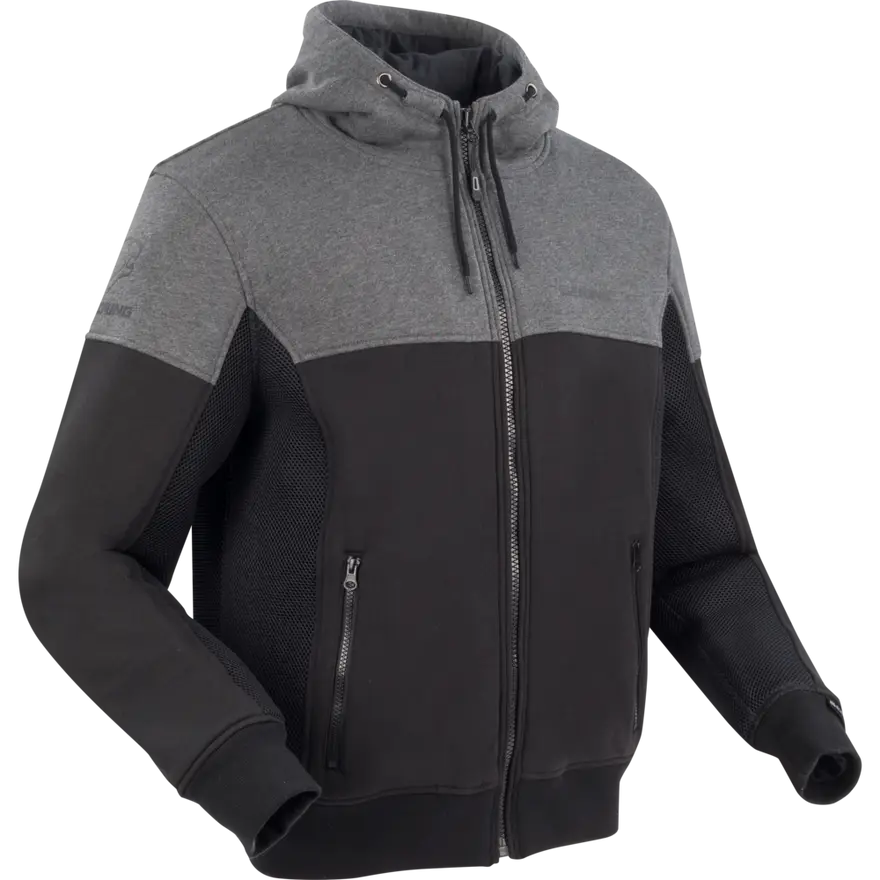 Chaqueta Bering Hoodiz Vented Negro/Antracita