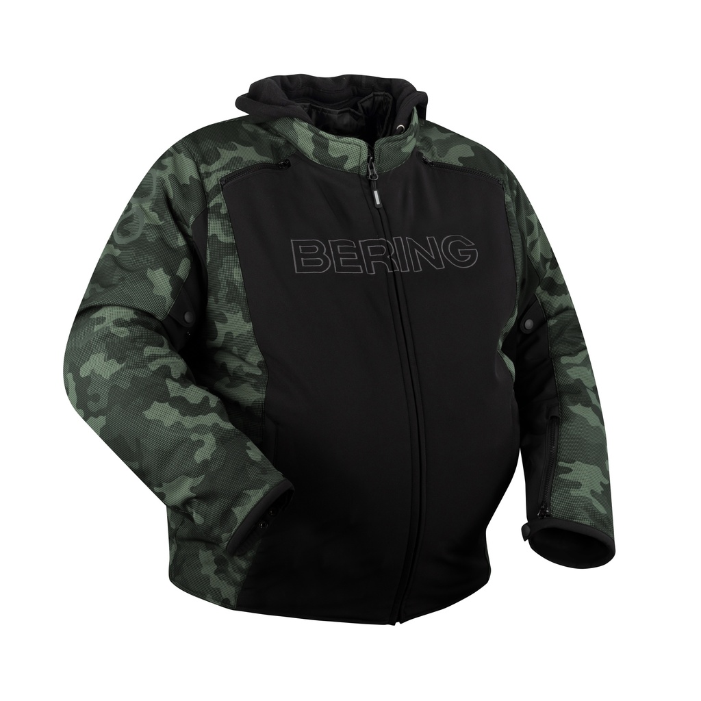 [BTB1825W4XL] Chaqueta Bering Davis Ks Negro/Camuflaje (W4XL)