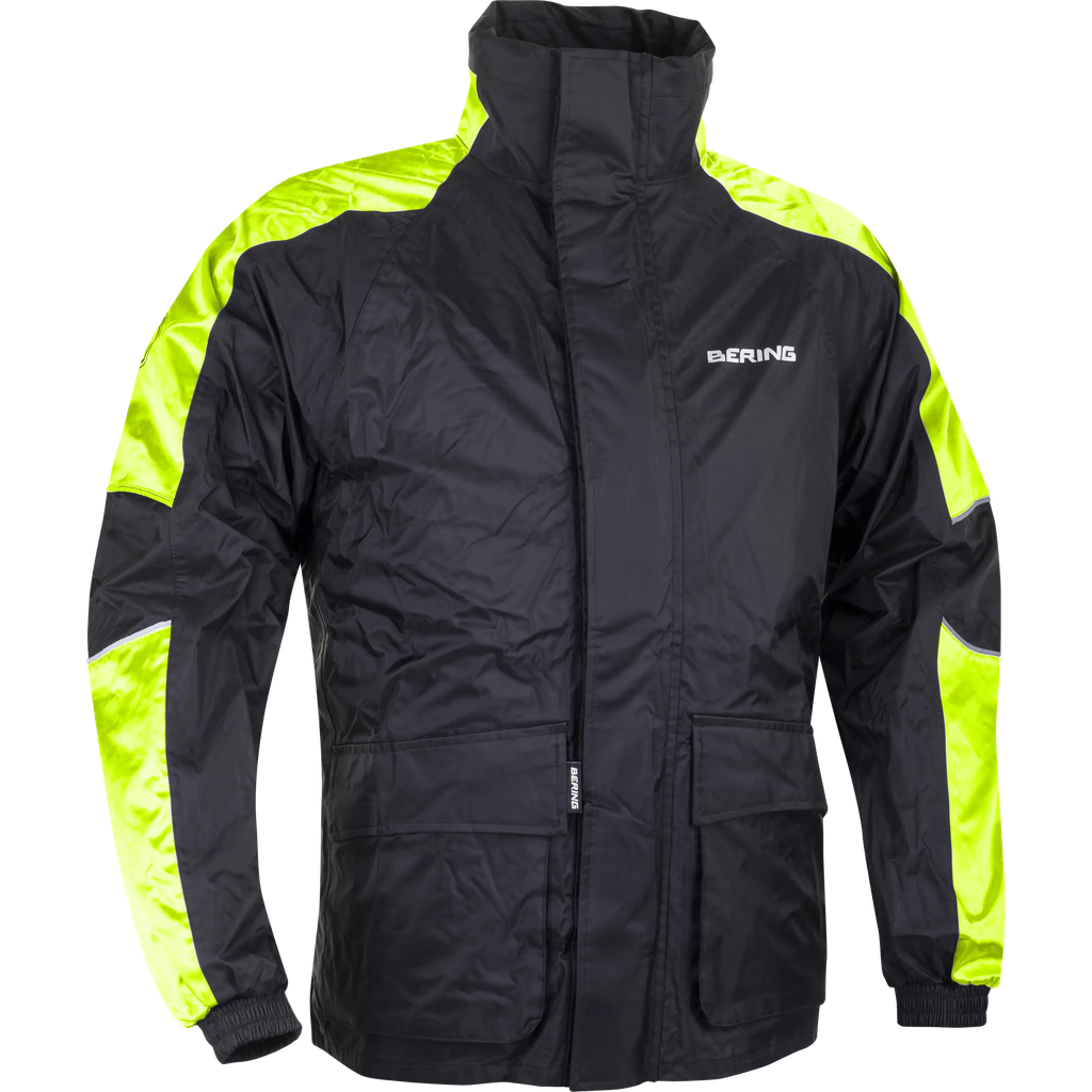 Chaqueta Bering Maniwata Negro/Flúor