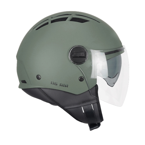 Casco Jet CGM 116A AIR Mono Verde Mate