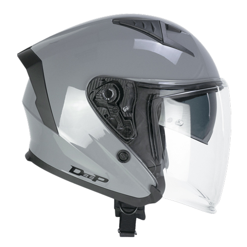 Casco Jet CGM 127A Deep Mono Gris