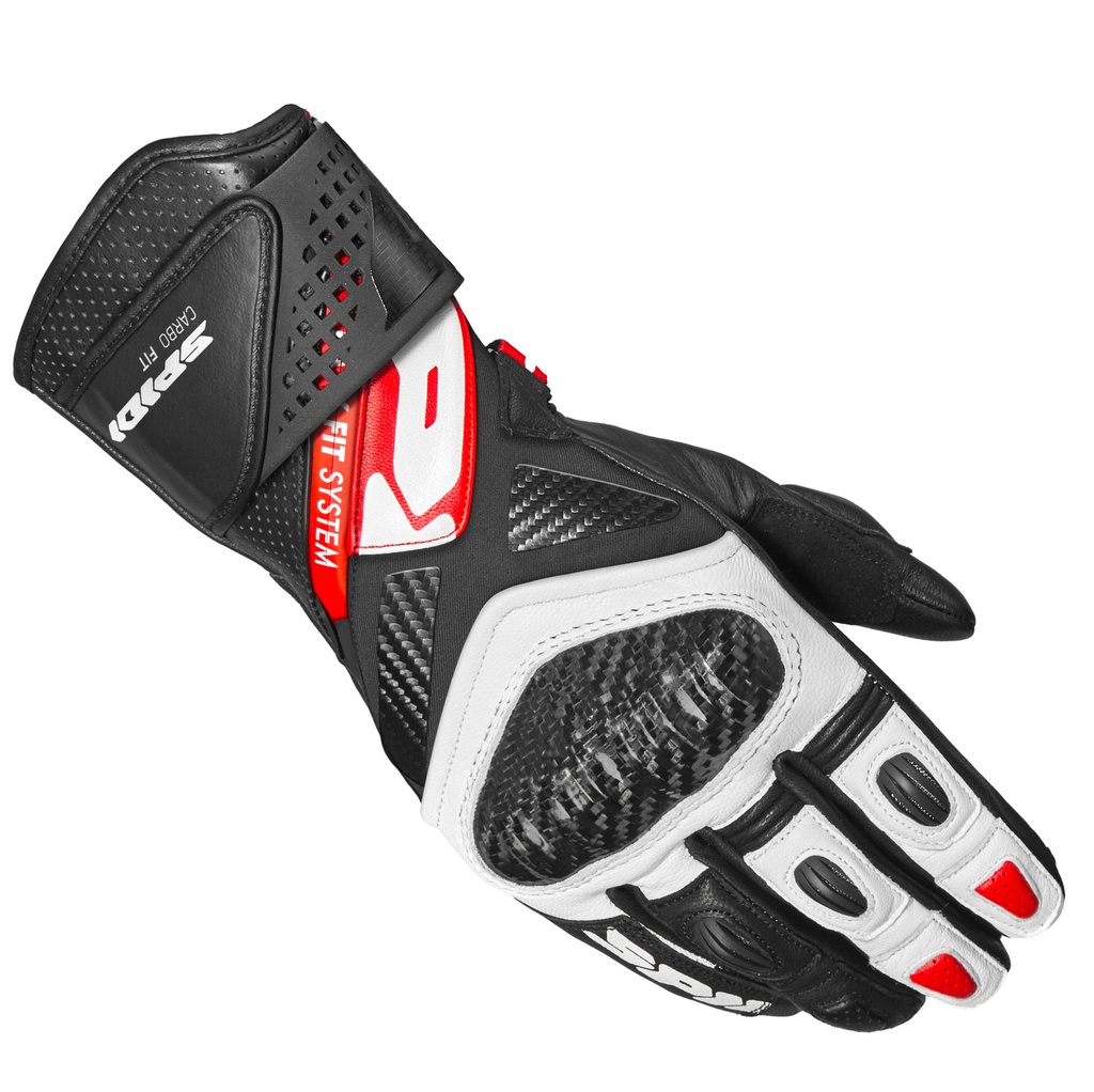 Guantes Spidi Carbo FIT - Rojo
