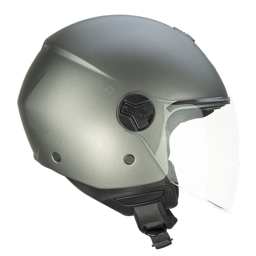 Casco Jet CGM 167A FLO Mono Antracita Satinado Larga