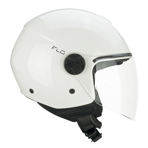 Casco Jet CGM 167A FLO Mono Blanco Larga