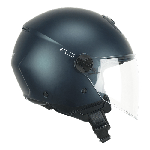 Casco Jet CGM 167A FLO Mono Petróleo Satinado Larga